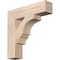 Ekena Millwork Balboa Block Smooth Bracket, Douglas Fir, 3 1/2"W x 16"D x 16"H BKT04X16X16BOA05SDF - alternate 1
